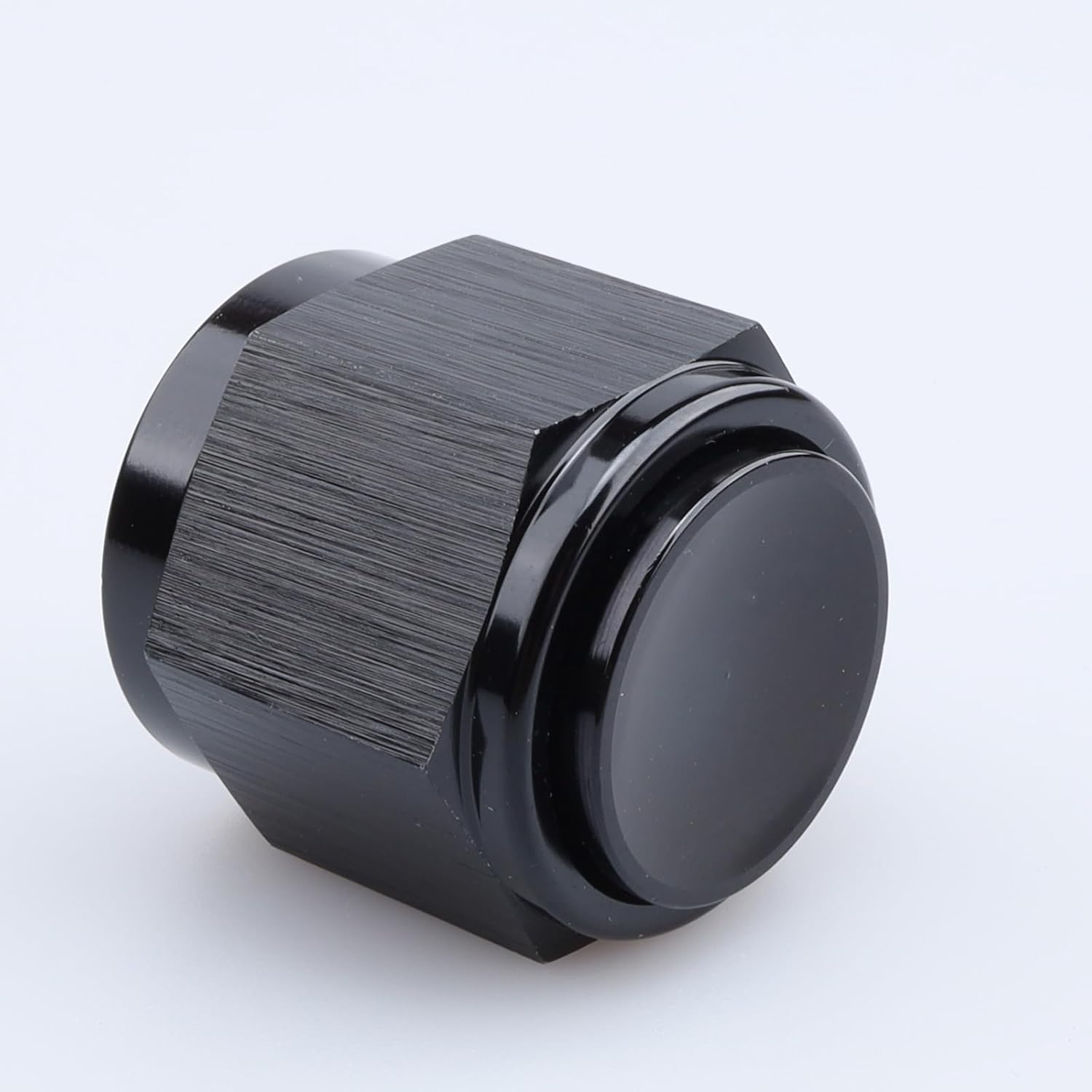 AC PERFORMANCE -10 AN Female Flare Cap Port Plug Block Fitting Adapter Aluminum Black