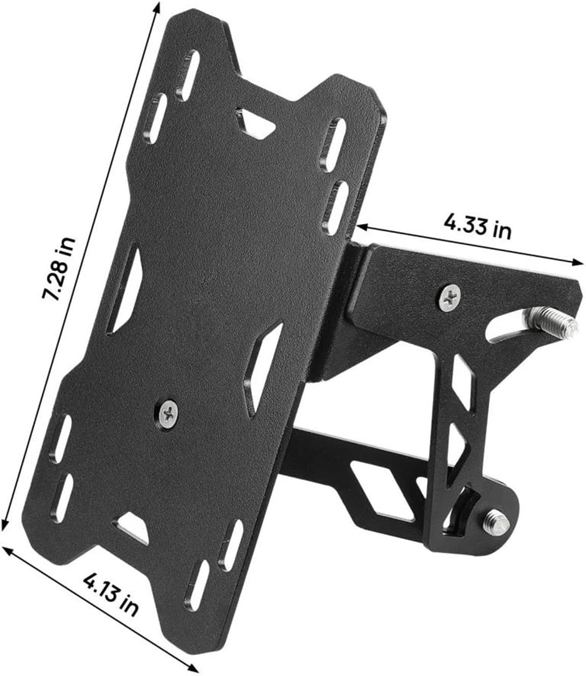 バイク登録プレートホルダー サイドナンバープレートフレーム