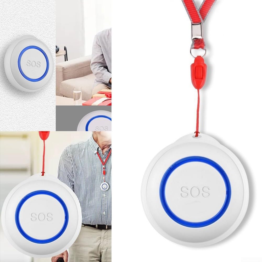 Tuya-Wifi Smart SOS Bouton d'urgence pour personnes âgées, pour Tuya Wifi Smart Button Système d'alarme sans fil convivial pour les soignants