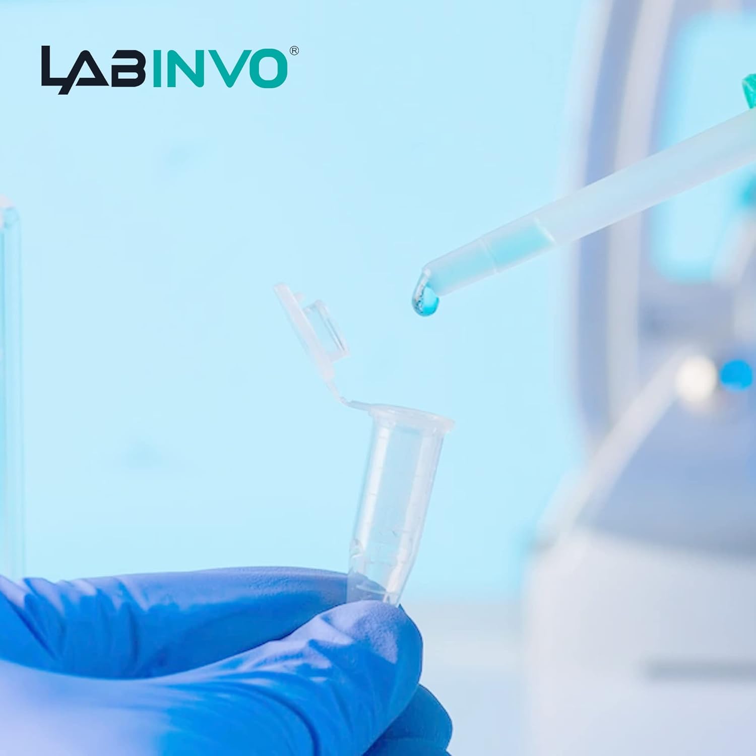 1.5ml Sterile Microcentrifuge Tubes with Safe-Lock Cap, Pack of 500, Max.RCF15000×G Conical Bottom Centrifuge Tubes, PP Material, Molded Graduation 10.6x39.5mm, IN-MT15A