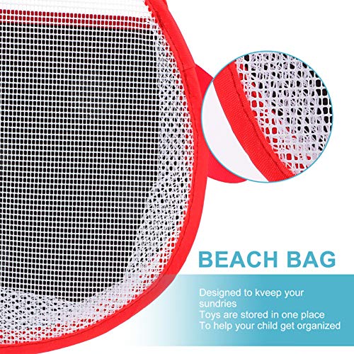 STOBOK 2Pcs Sacos de Praia Do Mar Shell Bags Malas de Viagem Totes Sacos De Brinquedos para As Crian