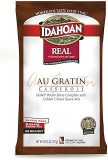 Idahoan Real Au Gratin Casserole Potatoes, 20.35 Ounce -- 12 per case.