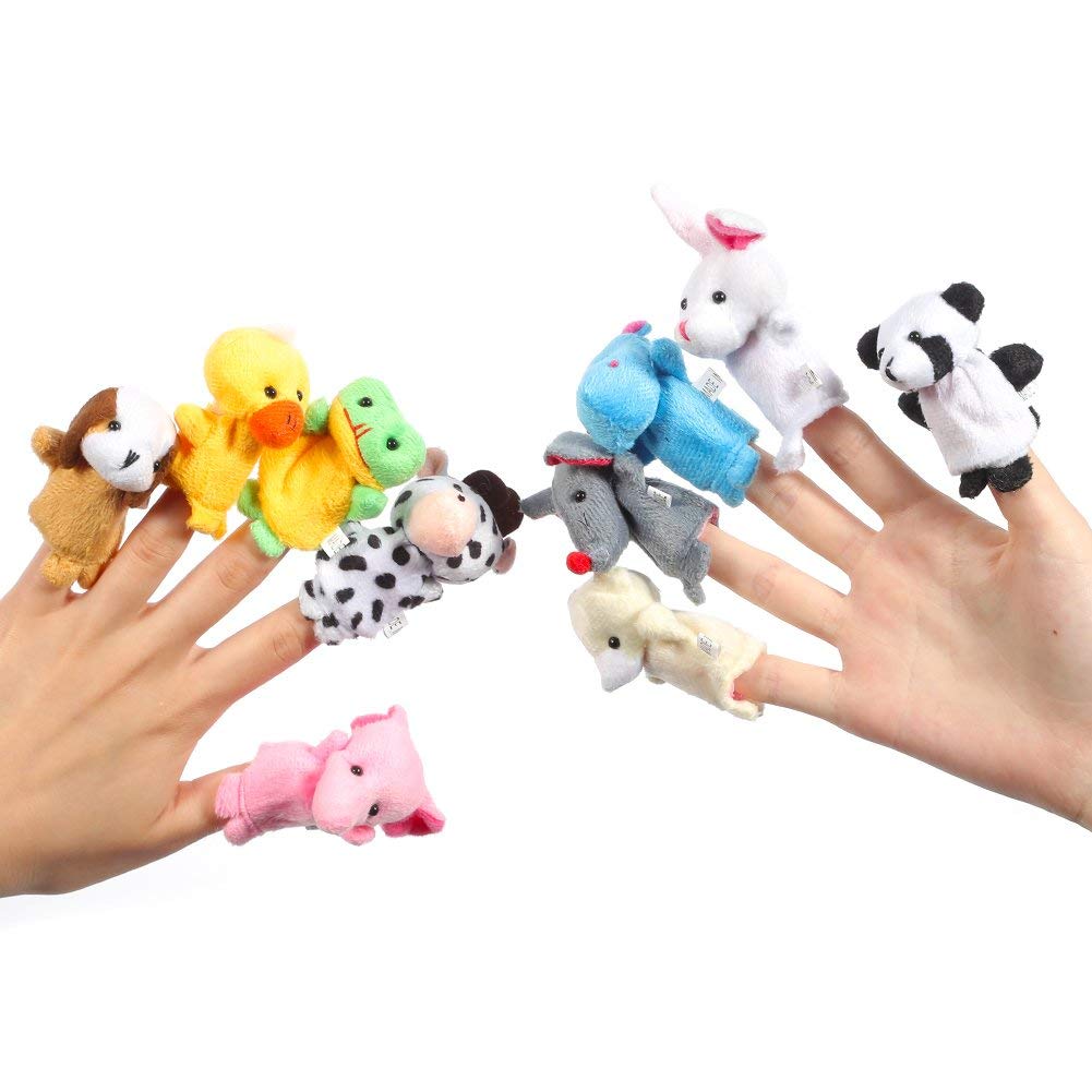 House of Quirk Animal Soft Hands Finger Puppets (Set of 10) - Image 3 thumbnail