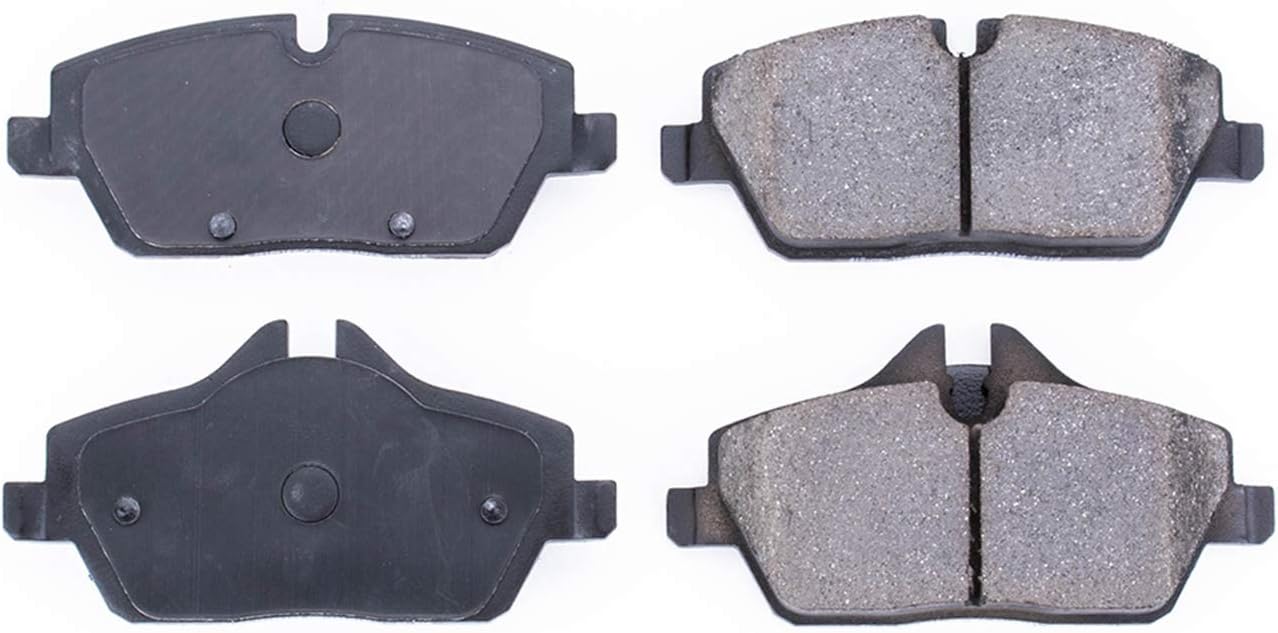 Power Stop 16-1308 Z16 Evolution Front Ceramic Brake Pads For Mini Cooper 2007-2024 [Model Specific]