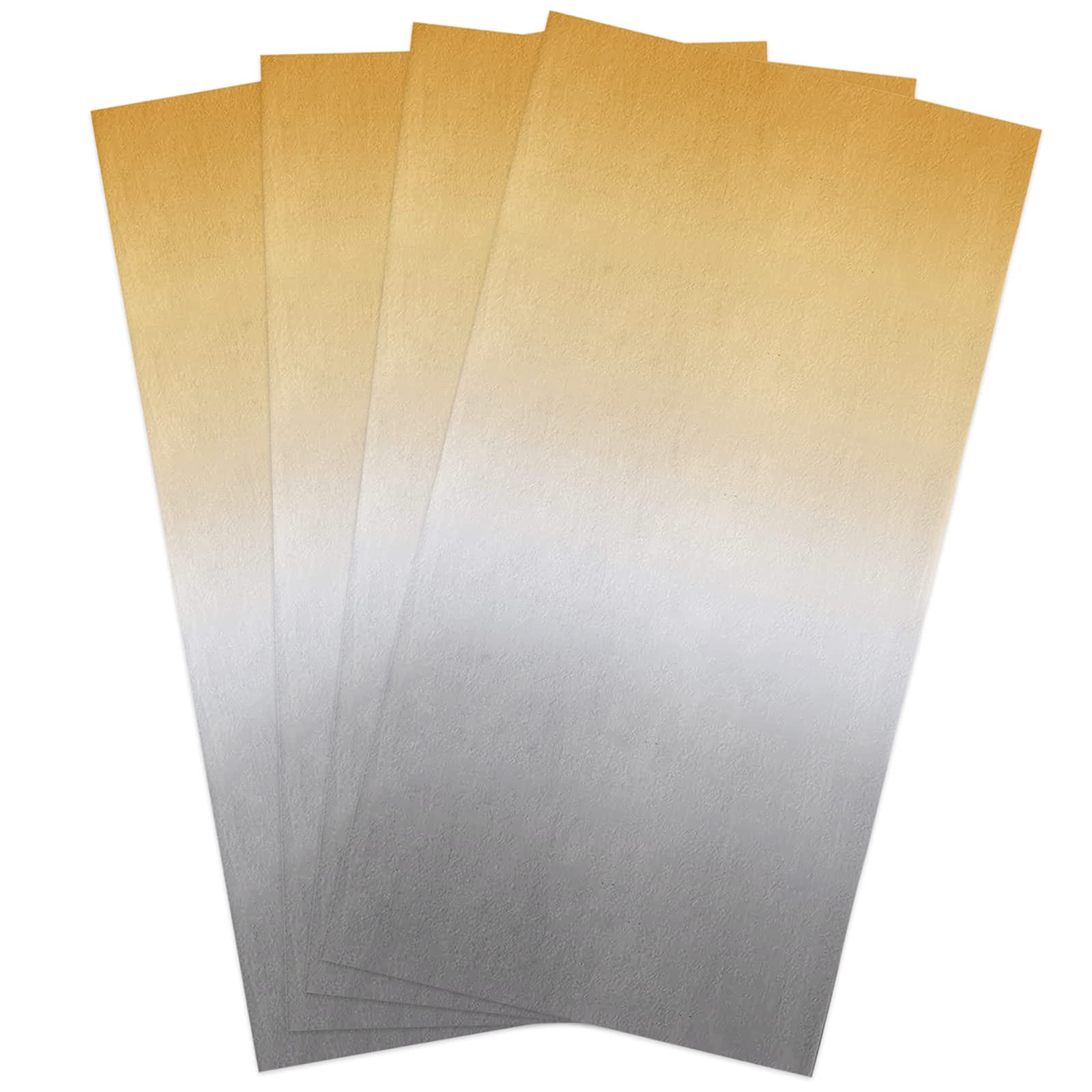 Yellow Grey Kitchen Towels,Yellow Grey Ombre 16x28 Inches Soft Kitchen Dish Cloth,Cotton Tea Towels/Bar Towels/Hand Towels,(4 Pack)