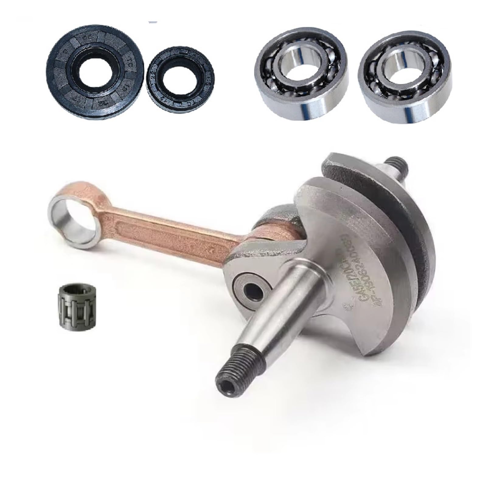 Cigüeñal y retenes para desbrozadora 143R 236R G45L y 4310