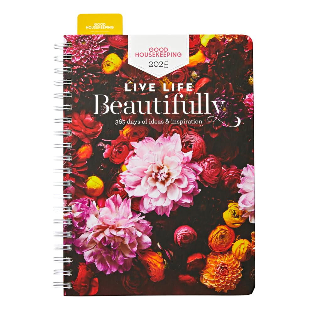 Good Housekeeping 2025 Live Life Beautifully Planner: Get 365 days of inspiration to simplify and celebrate your life and stay organized