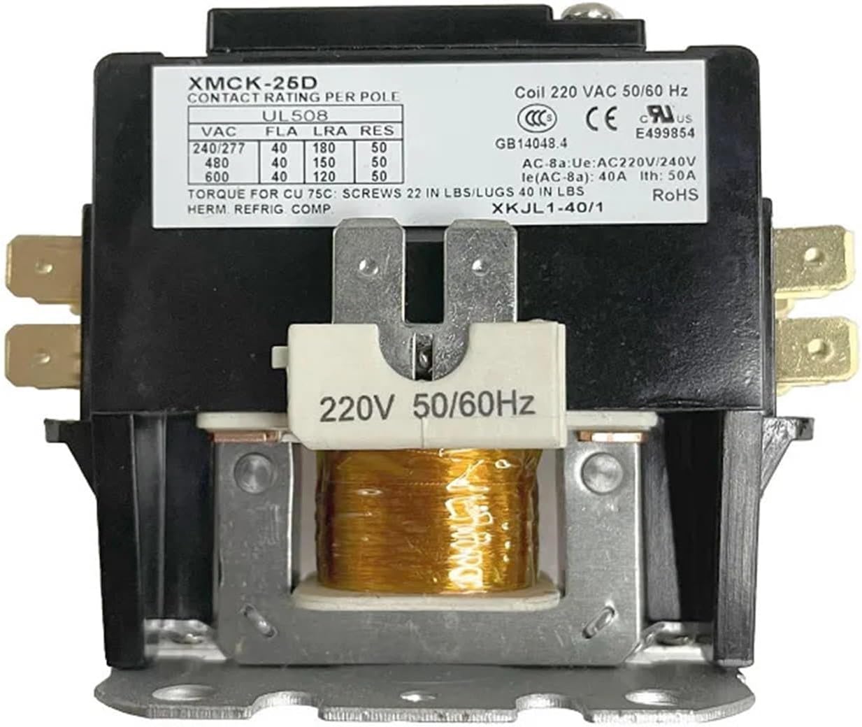 Amazon.com: 1PC Replacement XMCK-30D XMCK-25D 220V Single Phase Bus Bar ...