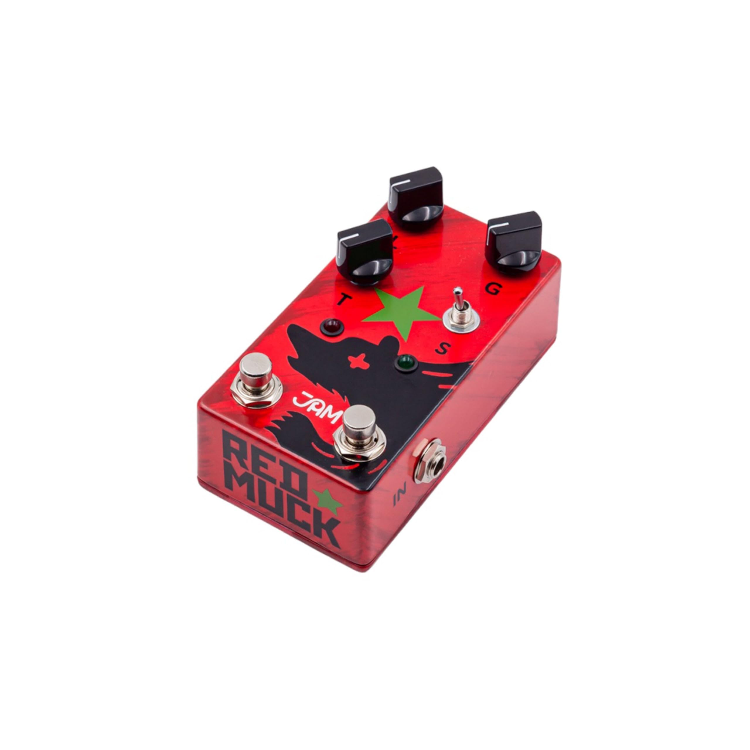 Amazon.com: Jam Pedals Red Muck MK2 Fuzz Pedal : Musical Instruments