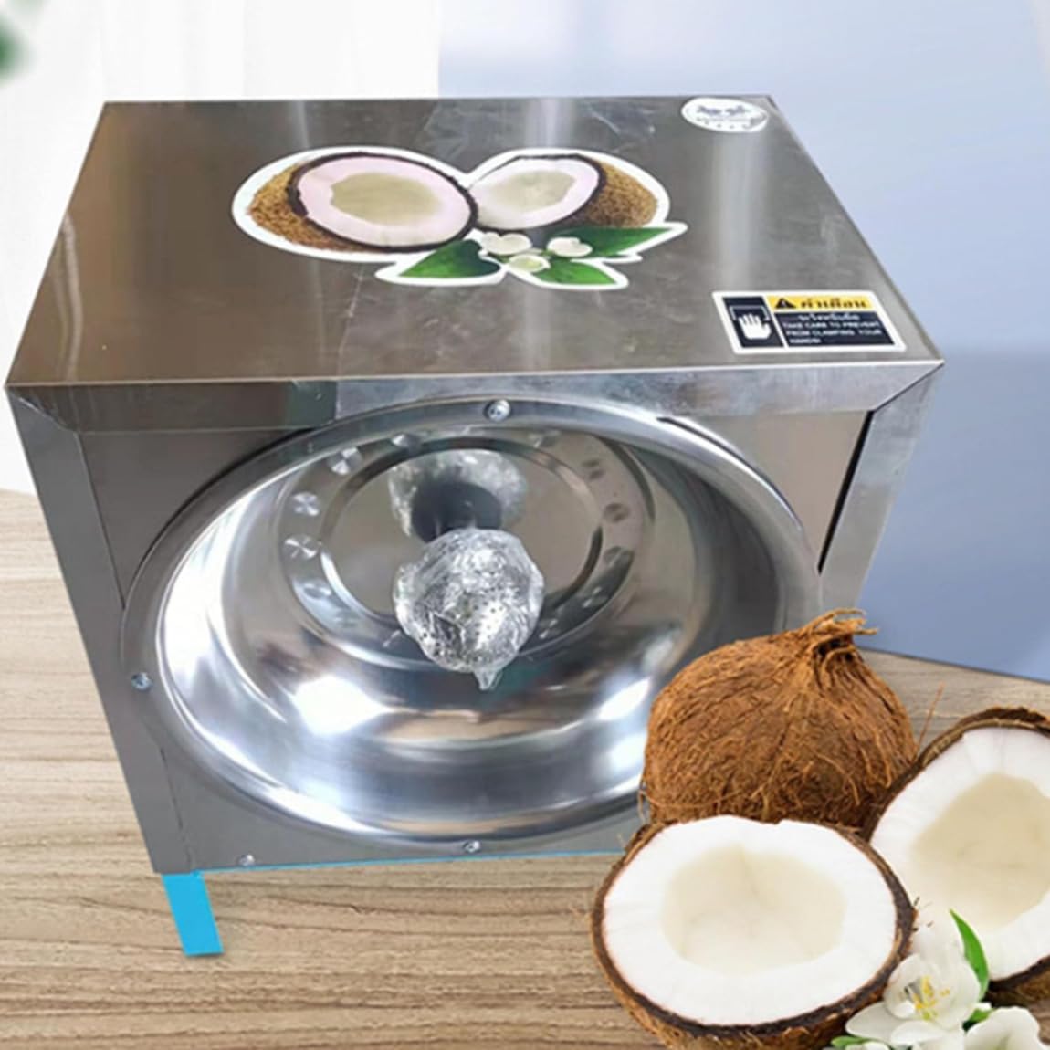 Commercial Electric Coconut Grater, Coconut Plup Planer for Coconut Processing Store, Bakery, Restaurant