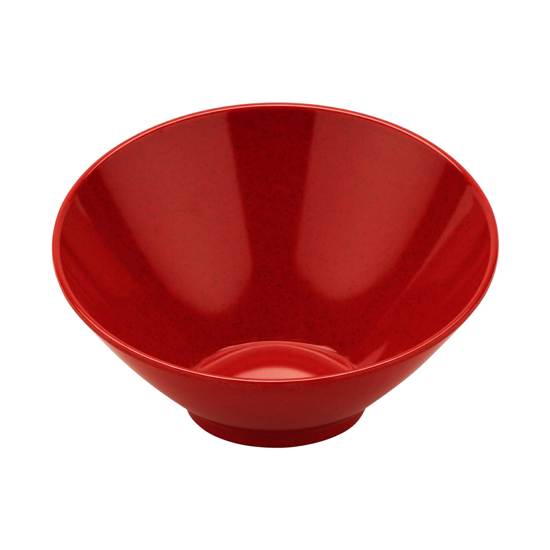 G.E.T. B-792-RSP Angled Cascading Serving Bowl for Salads, Rice and Dessert, 24 Ounce / 9.25", Red