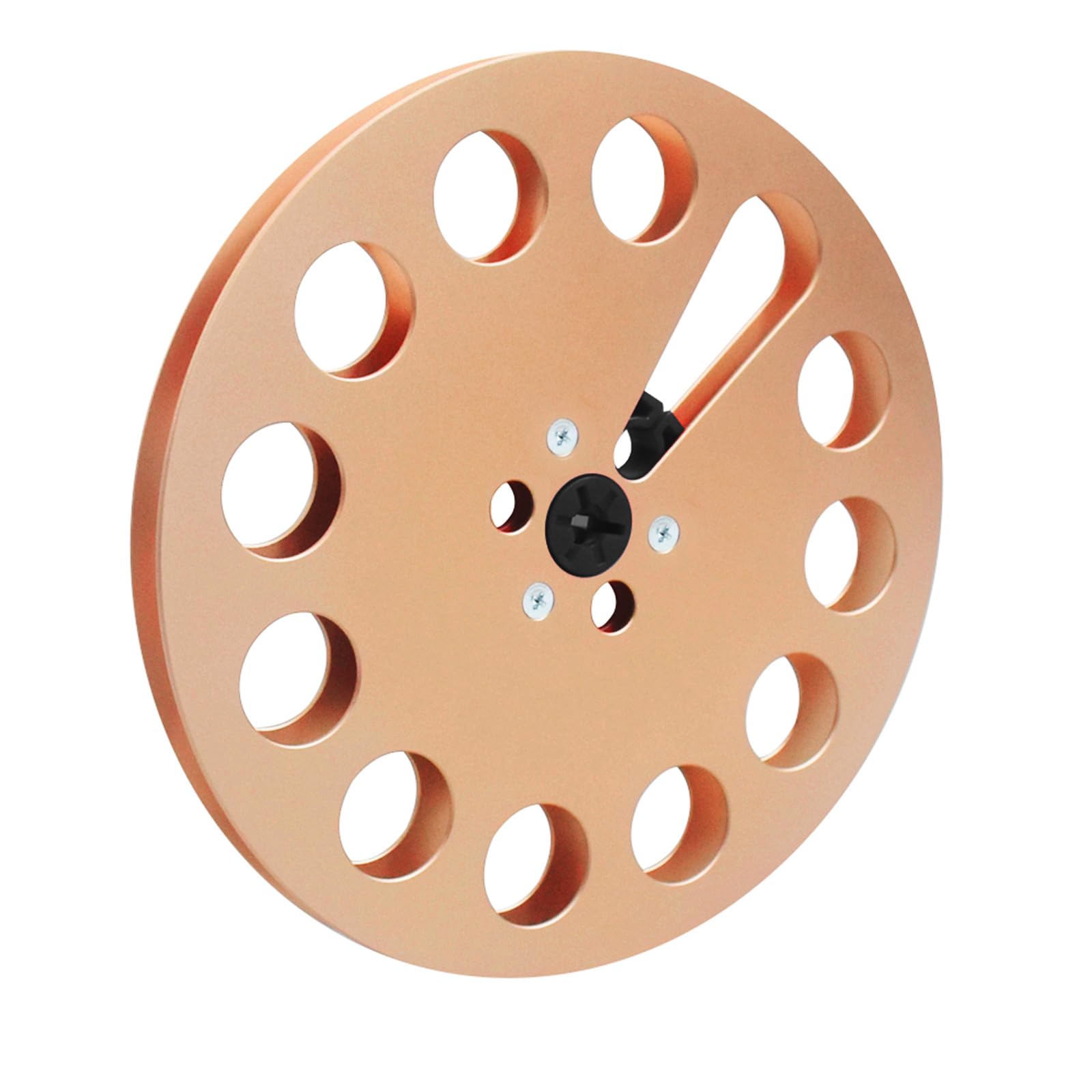 Hdoytxxm Gd 7Inch Empty Aluminum Tape Reel For 1 / 4Inch Tape Players With 11 Hole Adapter