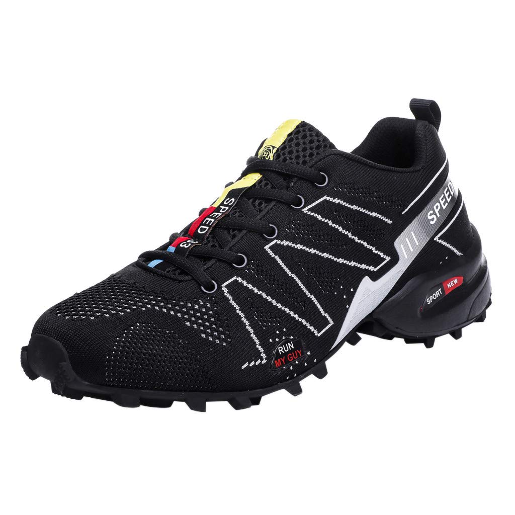 manadlian Men's Trousers Black Black 8