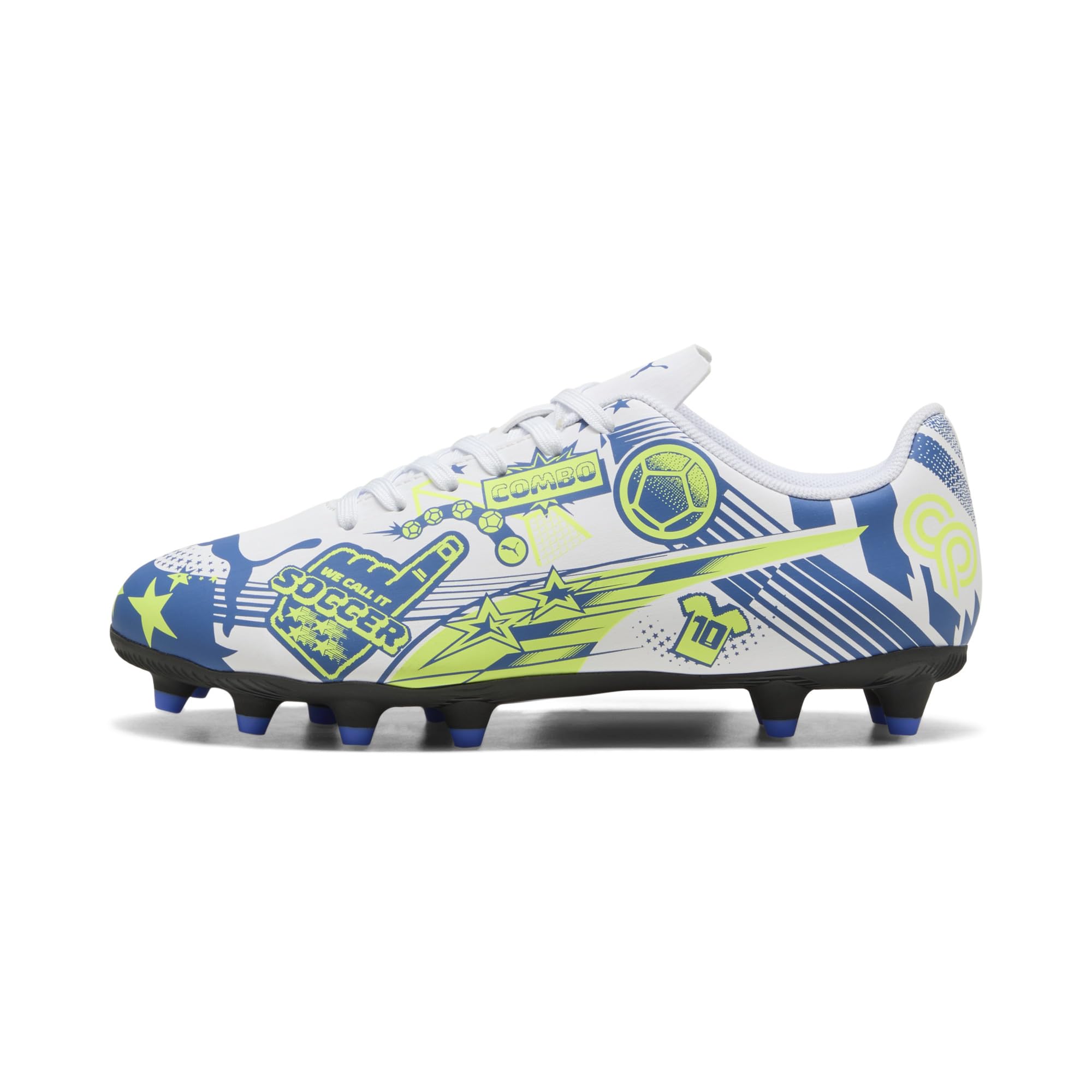 Puma Unisex-Child Christian Pulisic Legacy Ultra Firm, Artificial Ground Soccer Cleats