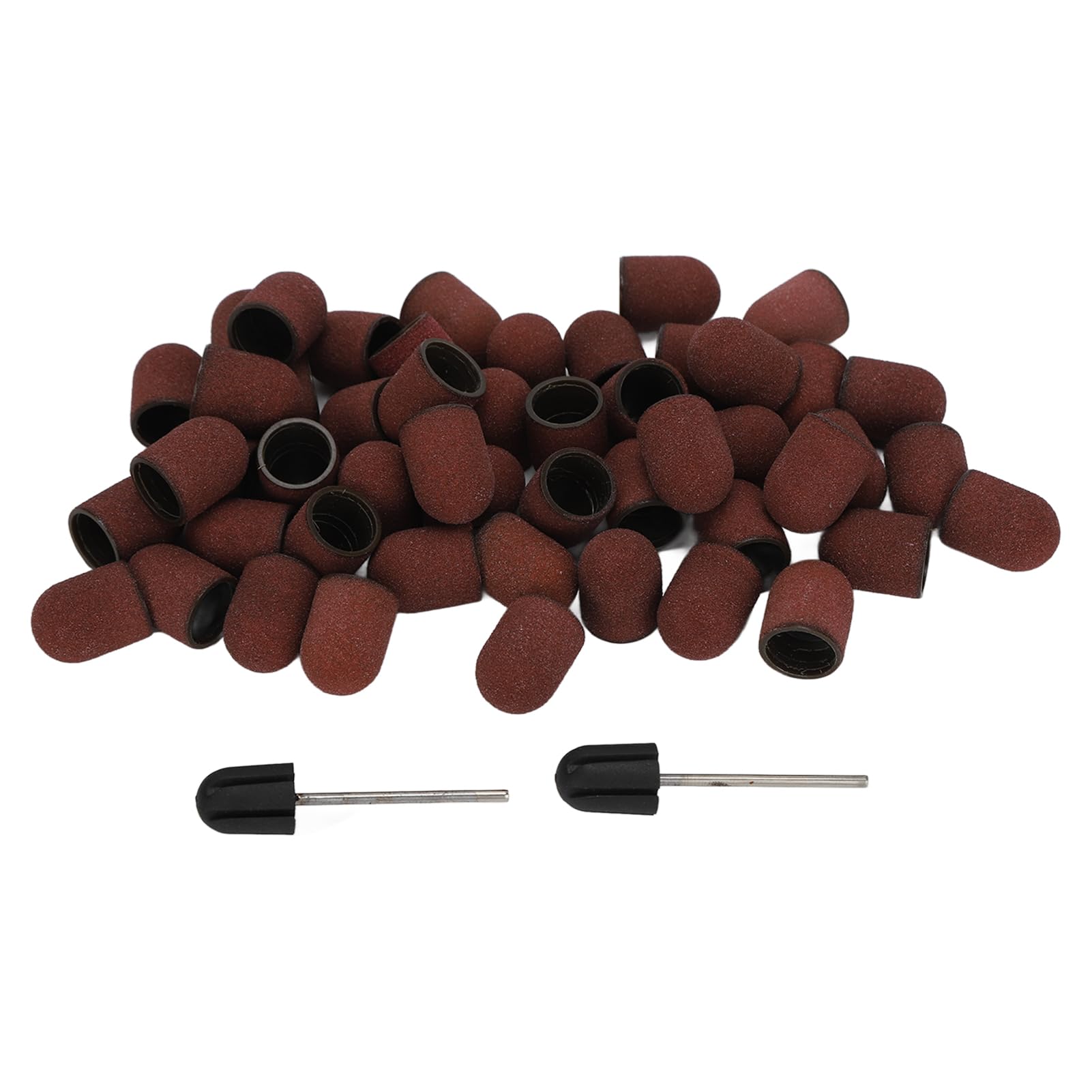 Dioche 50 Bandas de Lijado Profesionales para Uñas, Grano 120 con Eje T, Ideal para Pulido Suave y Compatibles con Máquinas de Manicura - Set de Brocas para Taladro de Uñas