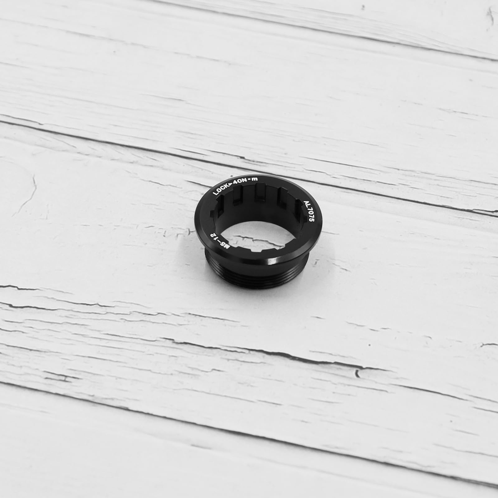 Anello di sicurezza per bicicletta a 12 velocità, compatibile con Shimano Micro Spline, 12 marce, M7100, M6100, M8100, nero, 12 dischi di sicurezza 7R, unisex, per adulti