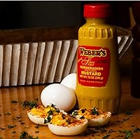 Vista 3 de Weber's Botella exprimible de mostaza de rábano picante de alta calidad, 12 onzas, sabor audaz y fácil de dispensar, totalmente natural, vegano, sin