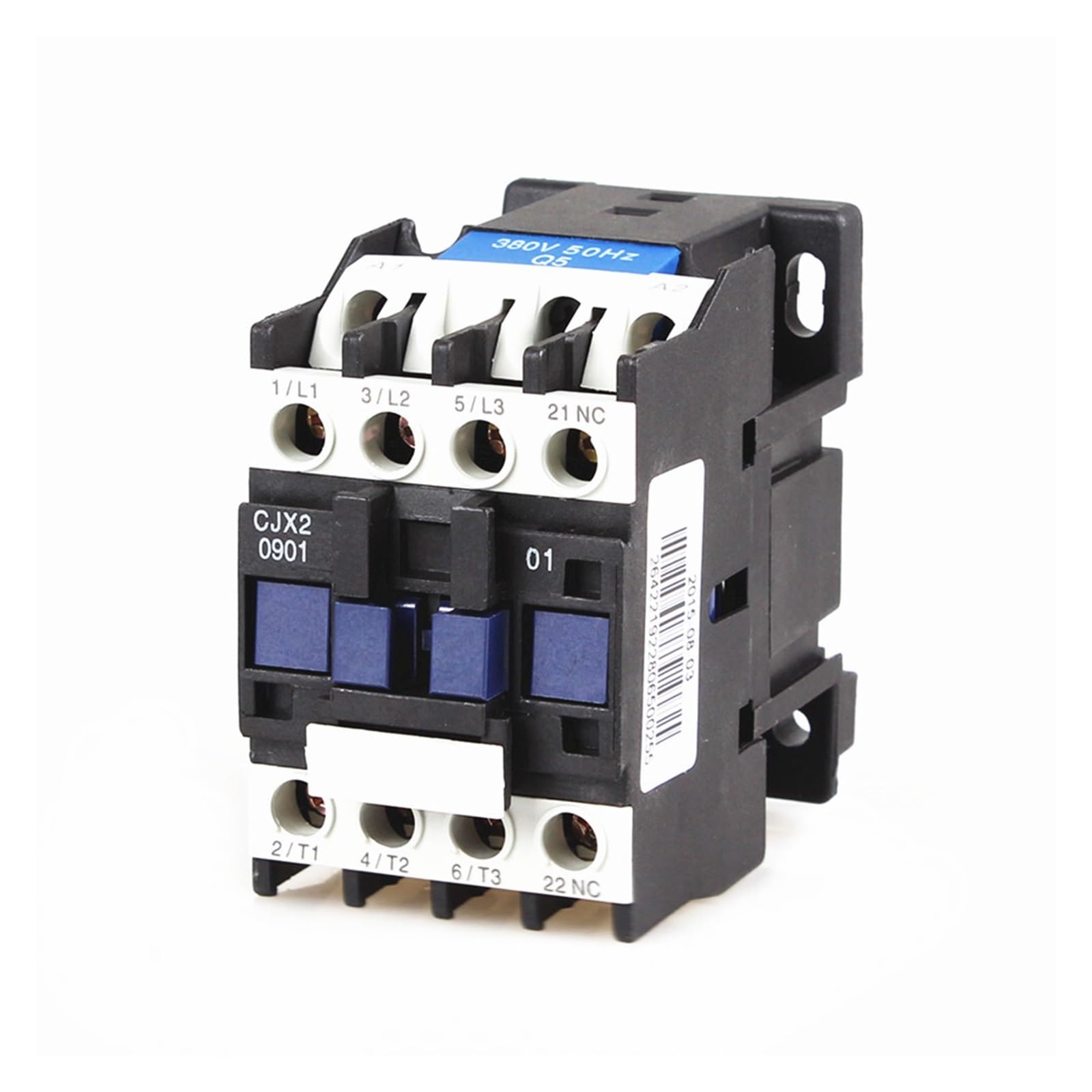 NVSFZGIYG CJX2-0901 LC-0901 660V 9A 3 Pole 3P+N NC DIN Rail AC contactor 24V 36V 110V 220V 380V Coil(Ac12v)