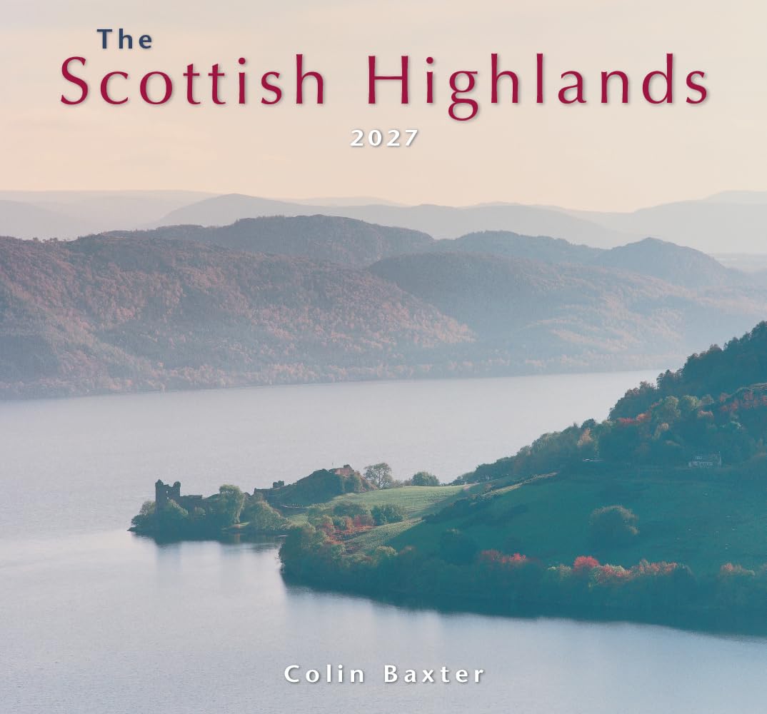 2027 Scotland Calendar: Scottish Highlands – Wall Calendar – Month to View – 12 Months