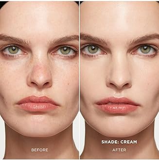 Hourglass Vanish Seamless Finish Foundation Stick. Satin Finish Buildable Full Coverage Foundation Makeup Stick for an Airbrushed Look. (CREAM)