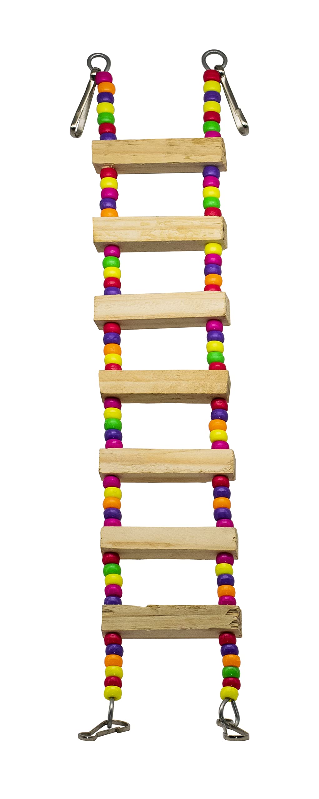 GREENBIRDS Toys Interactive Climbing Bird Ladder Colorful Natural Wood Parrot Toys Cage Accessories Climbing Toy Wooden Training Aid for Bird & Parrot (B0BR1HB99J) Amazon Price History, Amazon Price Tracker