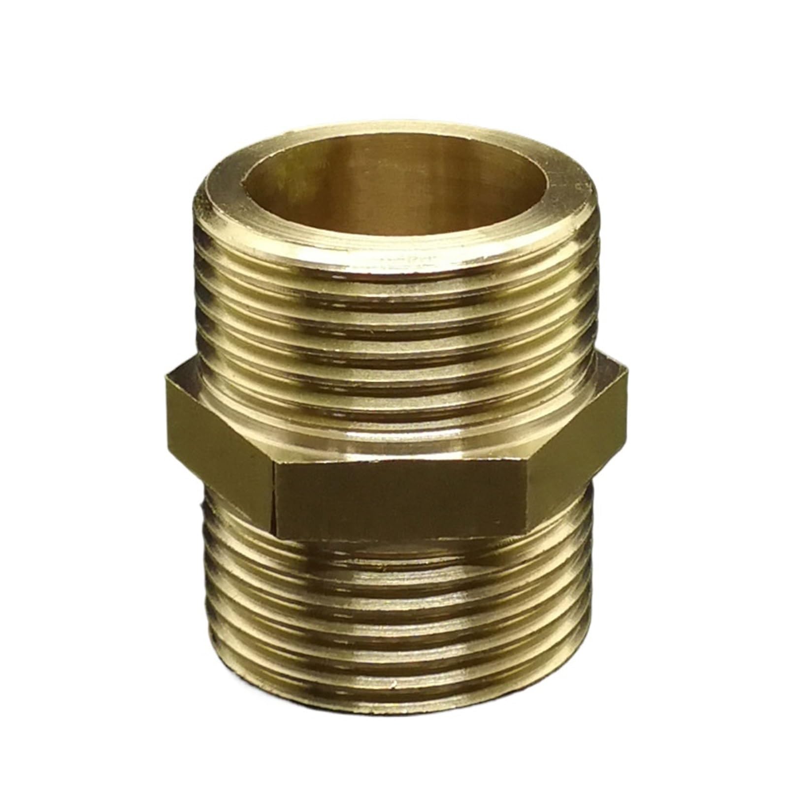Raccordo Ottone 3/4" X 1/2" NPT - Per Tubi Acqua, Docce, Rubinetteria, Regolabile 135-165 Mm - Foto 2
