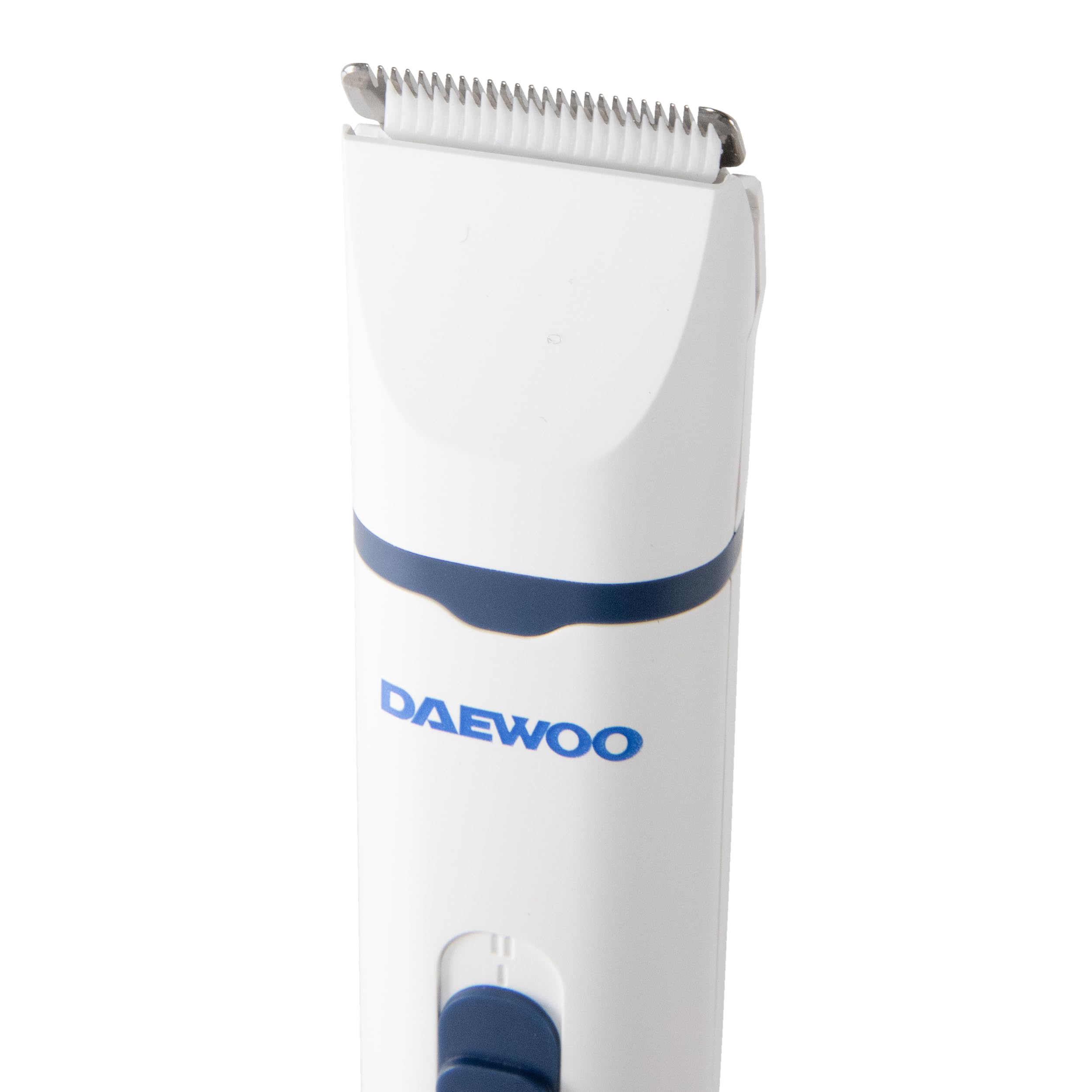 Daewoo - Tosatrice per Cani e Gatti 4 in 1, Kit Toelettatura con Rasoio per Cani e Lima per Unghie, Silenzioso, Testine Intercambiabili Lavabili, Lama in Acciaio Inossidabile, Batteria Ricaricabile