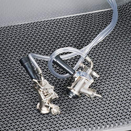 PEAKCOLD 3 Door, 4 Tap Commercial Beer Dispenser - Double Tower Keg Cooler - Kegerator; 72" W on Fridge.com