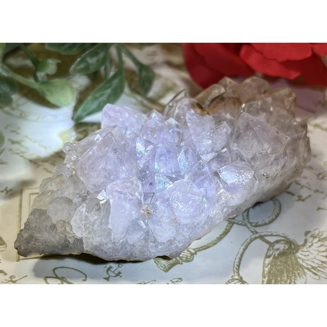 超希少✨ ピンクアナンダライト アメジスト 水晶 レインボークォーツ