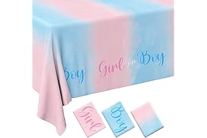 Gender Reveal Tablecloths