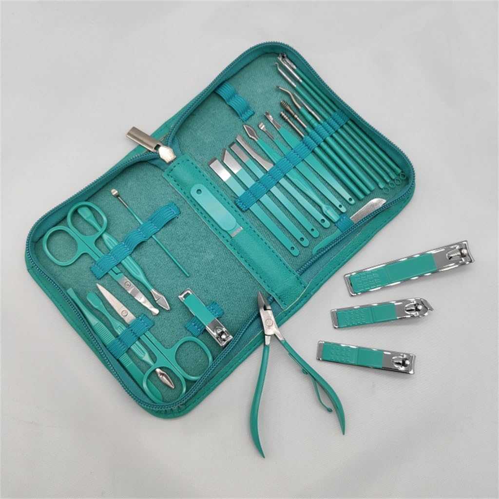 Ensemble de Coupe-Ongles Vert, Outil de réparation pour manucure, Coupe-Ongles, Gris, comme sur la Photo