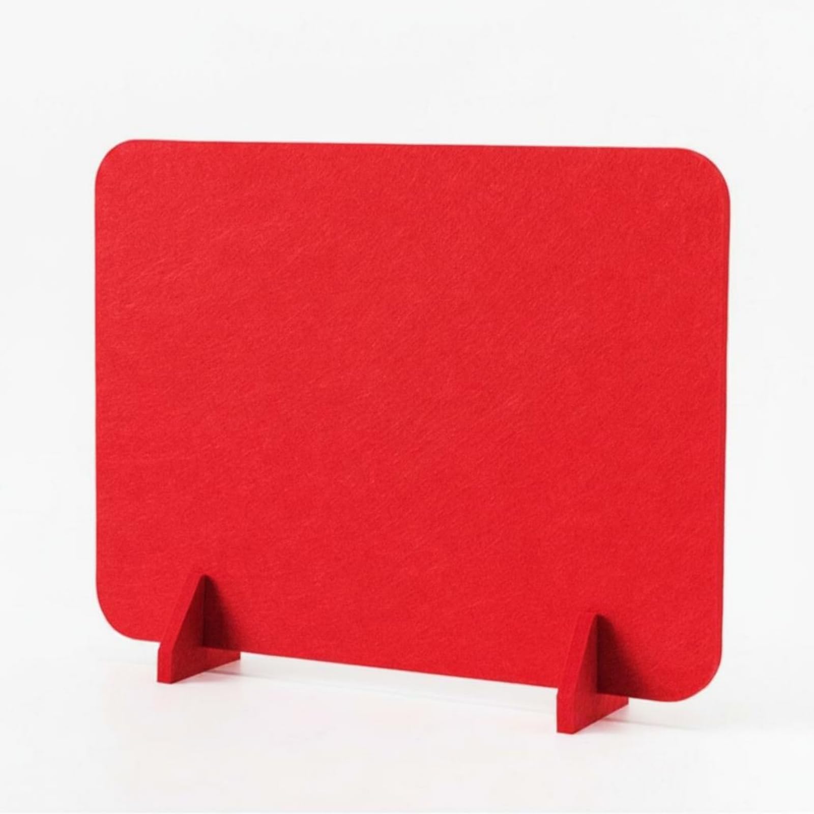 DIY Material Felt Desk Divider Splash Protection Anti Sneeze Desk Barrier Easy to Cut Color Felt Panel for Classroom, Study Room, Red, 30-40cm-image-35