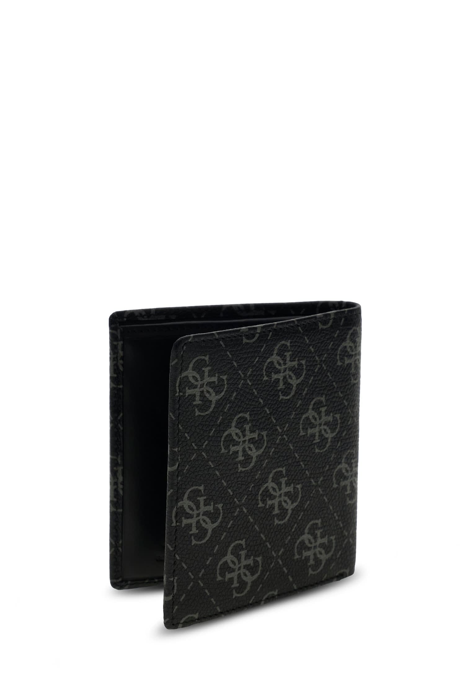 Guess Hombre Cartera Bifold Milano Bifold S Negro
