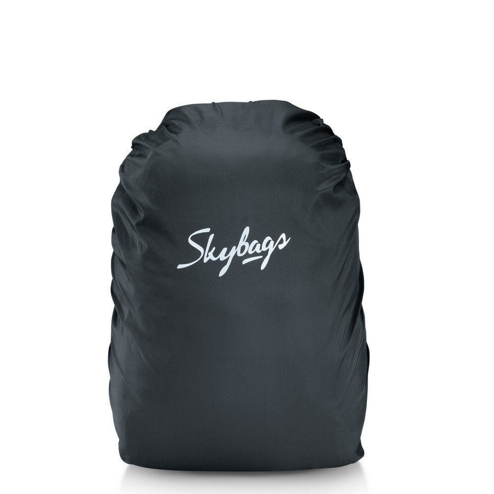 Skybags Teckie 04 Black 34 Cms Laptop Backpack Raincover