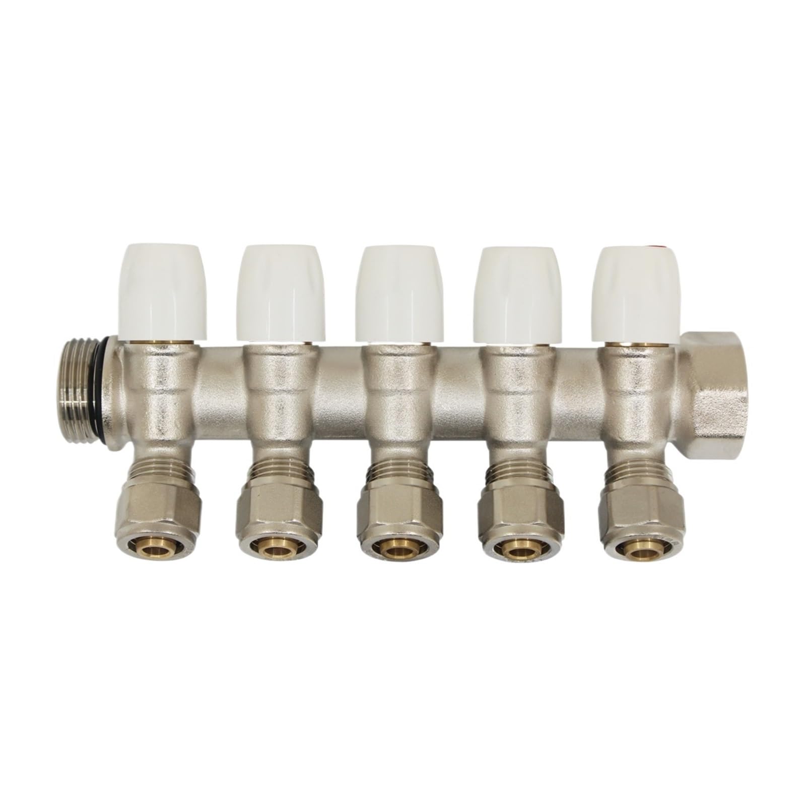 Collettori d'acqua for collettori d'acqua in ottone DN25 da 1" for riscaldamento a pavimento(4L)