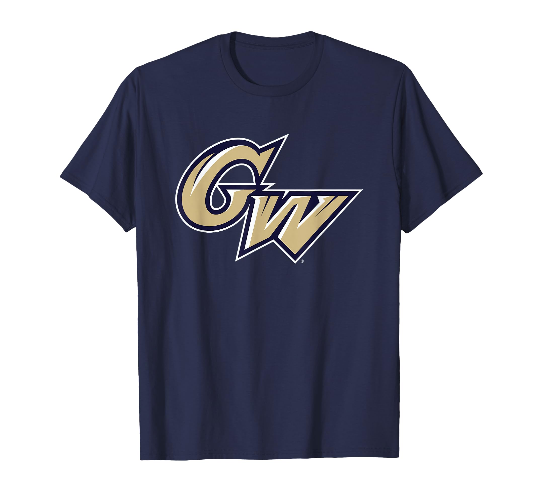 George Washington Revolutionaries Team Logo Team Color T-Shirt