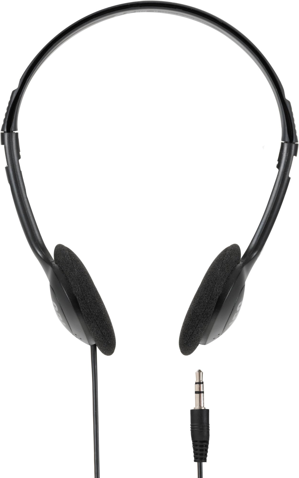 Pronomic KH-10BK HiFi Leicht Kopfhörer (nur 50g Gewicht, Verstellbarer Kopfbügel, ideal für MP3-Player, TV, E-Piano, E-Drum, Fieldrecorder & Reise) schwarz