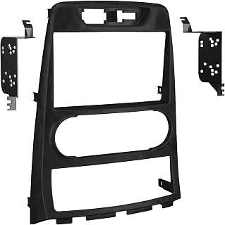 Metra 95-7339B Double DIN Radio Dash Kit Fits Select Huyndai Genesis Coupe 2.0 2010-2012 with Manual Climate Controls - Will NOT FIT Oversized Off-Brand RADIOS Without MODIFICATIONS