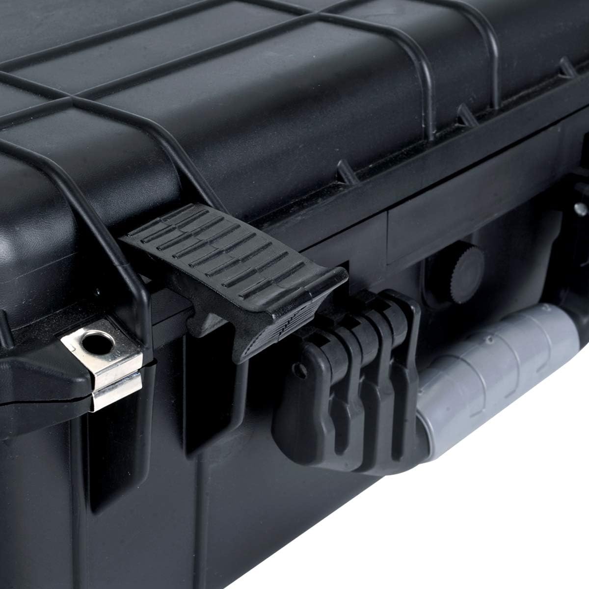 Flаѕh Dеаlѕ - 40% оƒƒ MEIJIA Portable All Weather Waterproof Protective Hard Case,Compact Camera Case with Customizable Fit Foam,Fit Use of Drones,Camera,Equipments, Elegant Black,20.62 x16.85x8.11inches