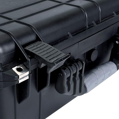 Miniatura 6 de MEIJIA Funda rígida portátil impermeable para todo tipo de clima, funda compacta para cámara con espuma de ajuste personalizable, para uso de