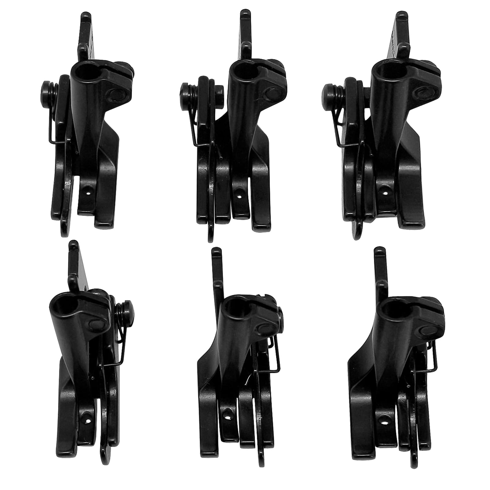 6Sets Walking Feet with Right Left Edge (S583R 1/8 3/16 1/4+S583L 1/8 3/16 1/4) Replacement for JUKI DNU-1541 Singer CONSEW 206RB 225 226 226R