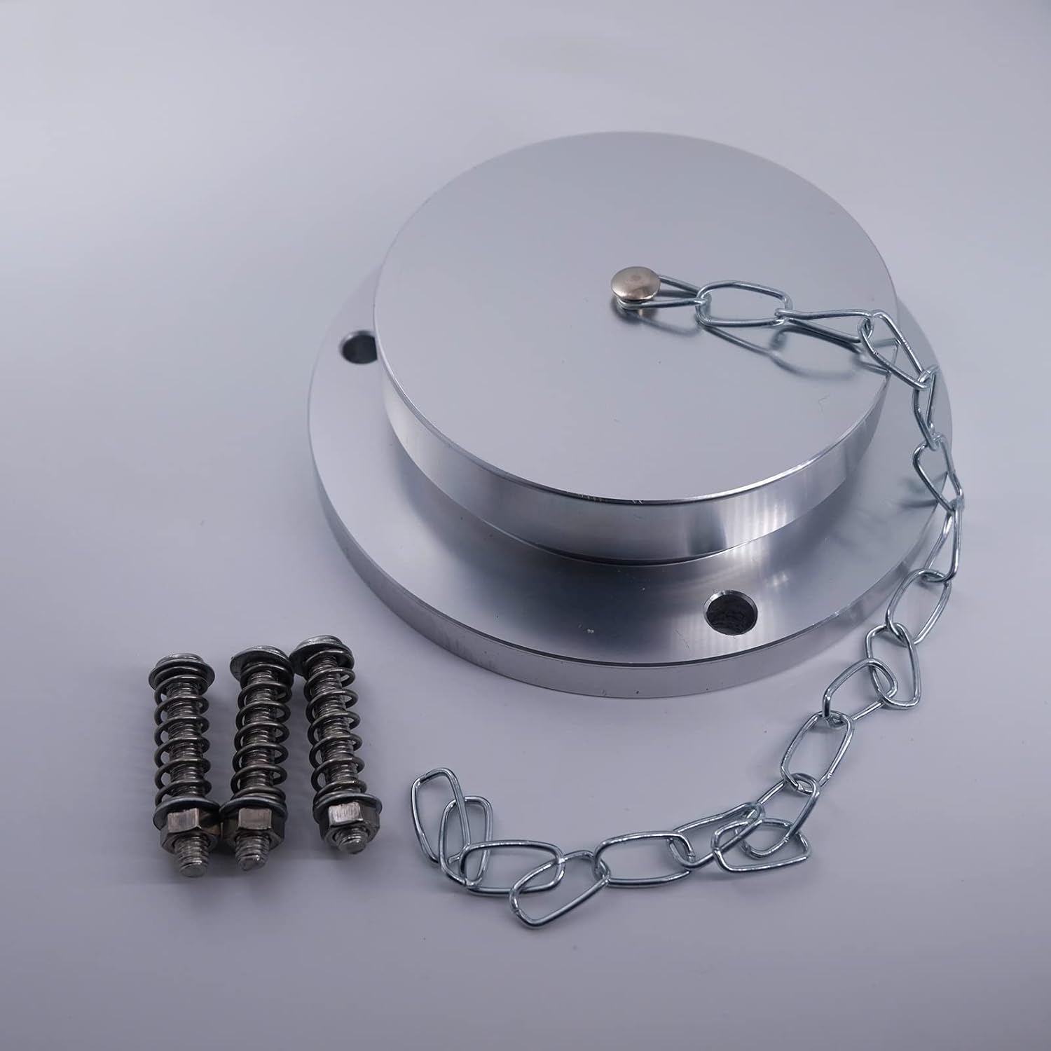 Tower Crane Machine Tool Travel Trailer Camper Rv Leveling Large Scope Bubble Level Round Blocks Gauge Stick On (Diameter 110mm 4.3inch With Lid)