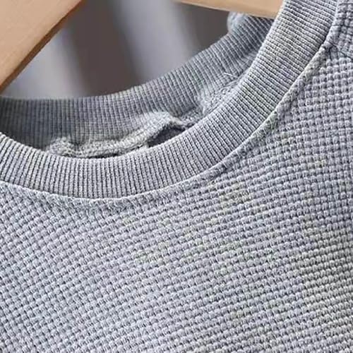 Boys Girls 2-Piece Fleece Sweatshirt pants Set Outfits Kids Warm Soft Fuzzy Sweater Drawstring Sweatpants Fall Winter2