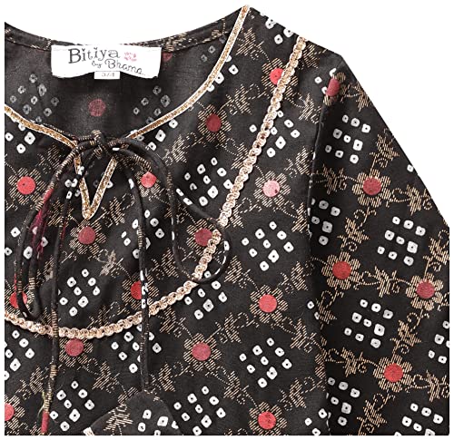 Image of Bitiya By Bhama Girl's Cotton Blend Kurta & Palazzo
