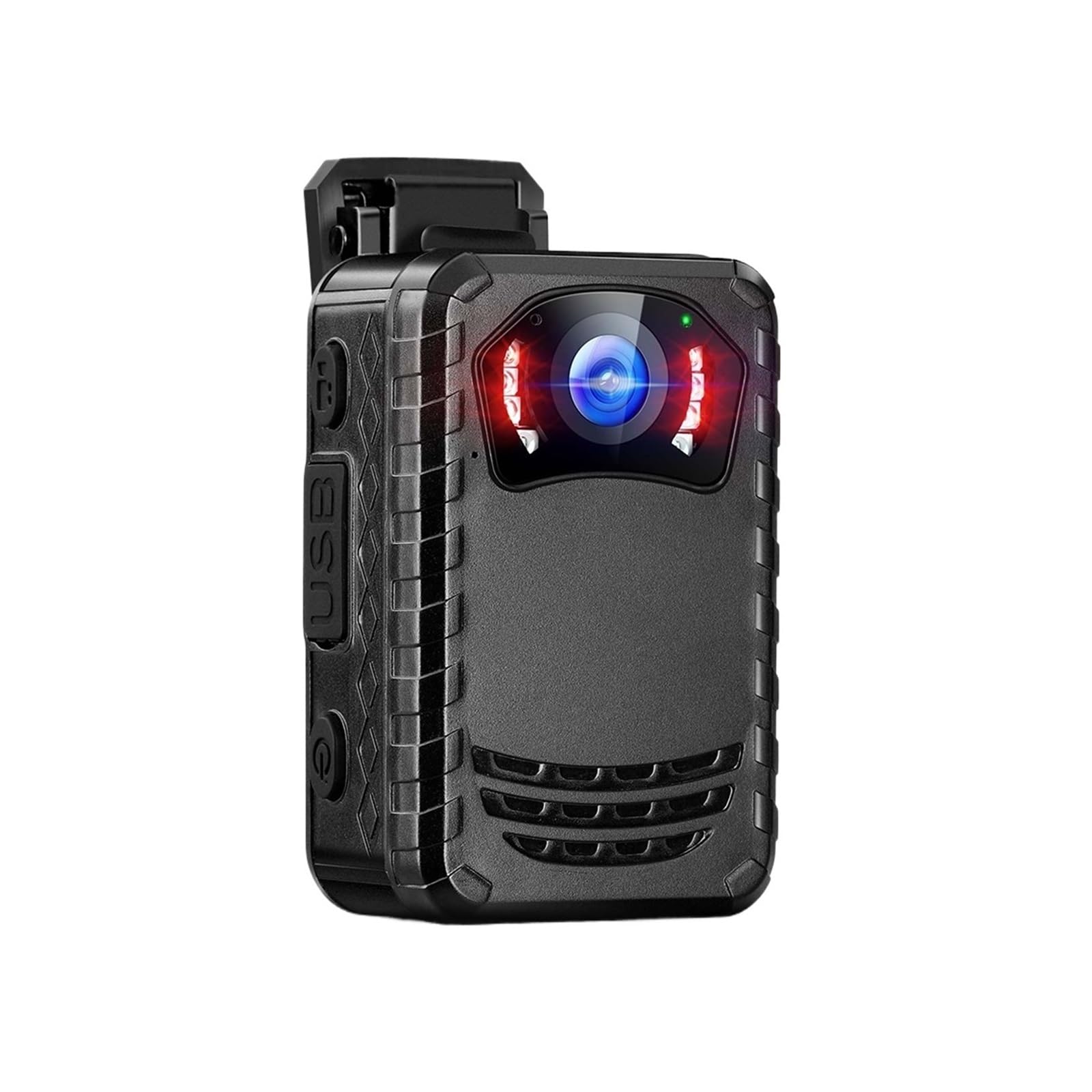 IR N9 165 Professional Police Body Camera with Night Vision Anti Shake | Records outdoor sports, travel, riding, helmet and action video with portable wide-angle camera functions-image-5
