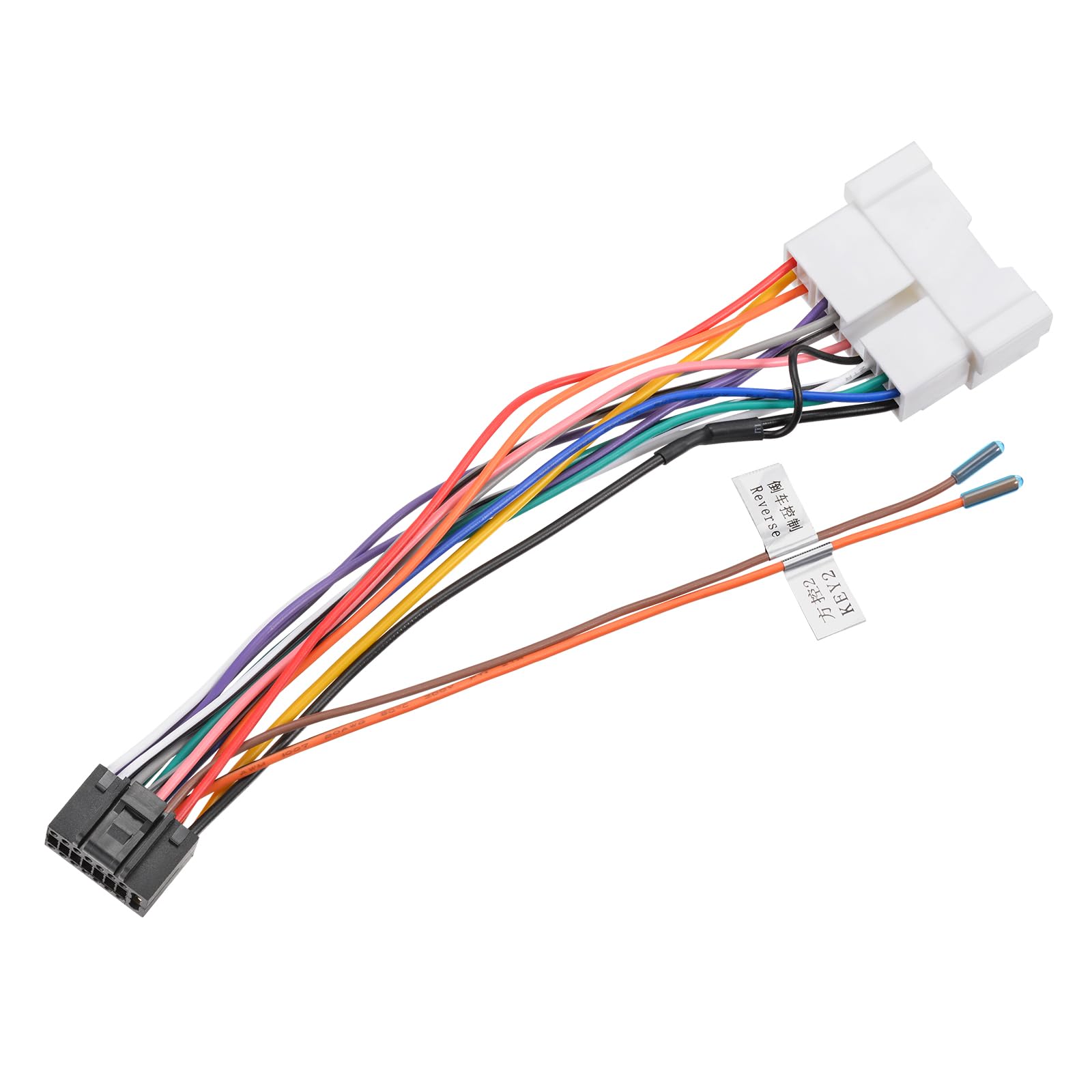 Cablaggio radio XE48 compatibile con veicoli Hyundai Kia selezionati dal 99 al 2008 per installazione stereo radio aftermarket a cablaggio originale di fabbrica
