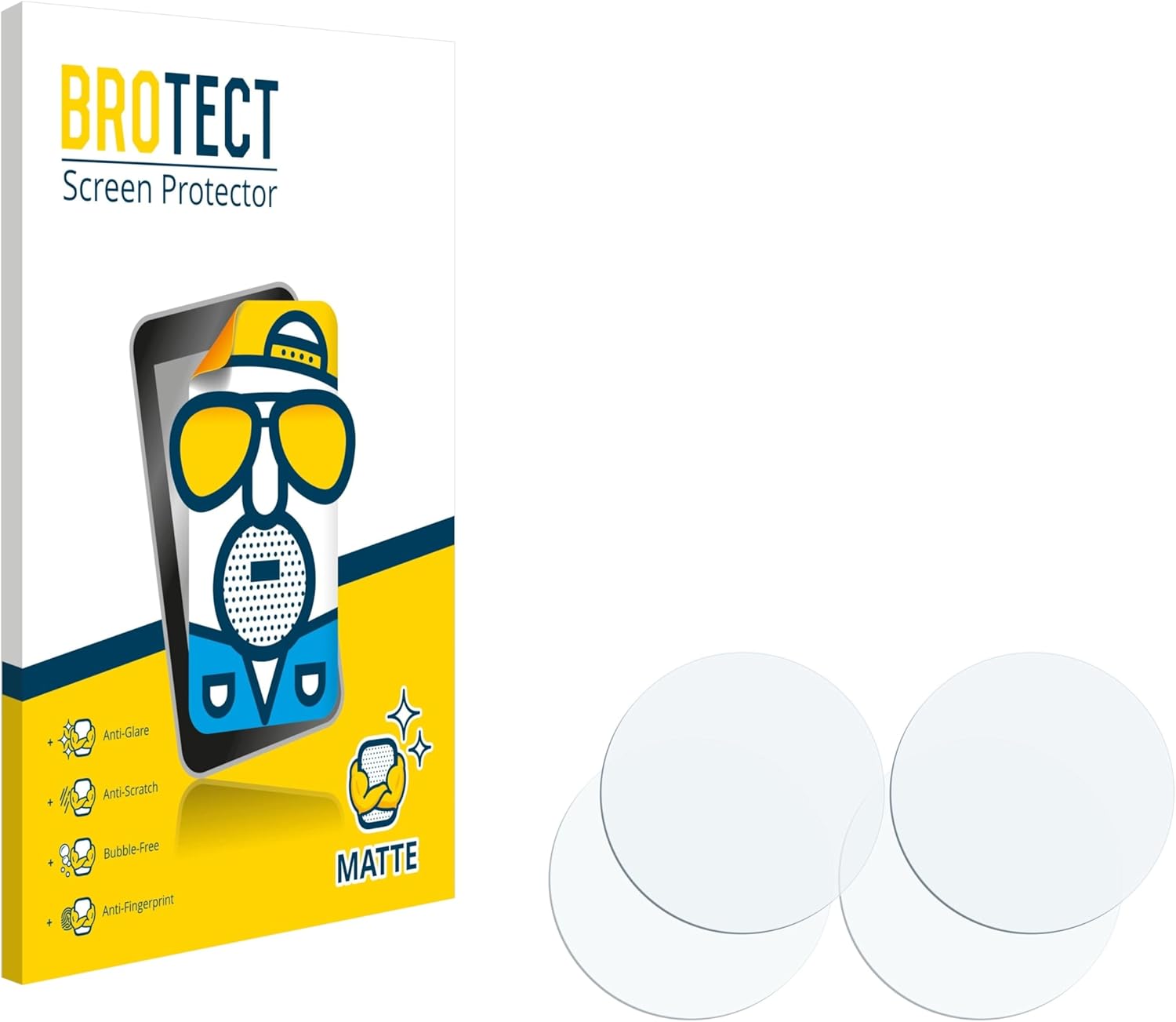 brotect Screen Protector Anti-Glare Compatible with Numark NS4FX (Jog) (2 Pack) Screen Protector Matte, Anti-Fingerprint Protection Film