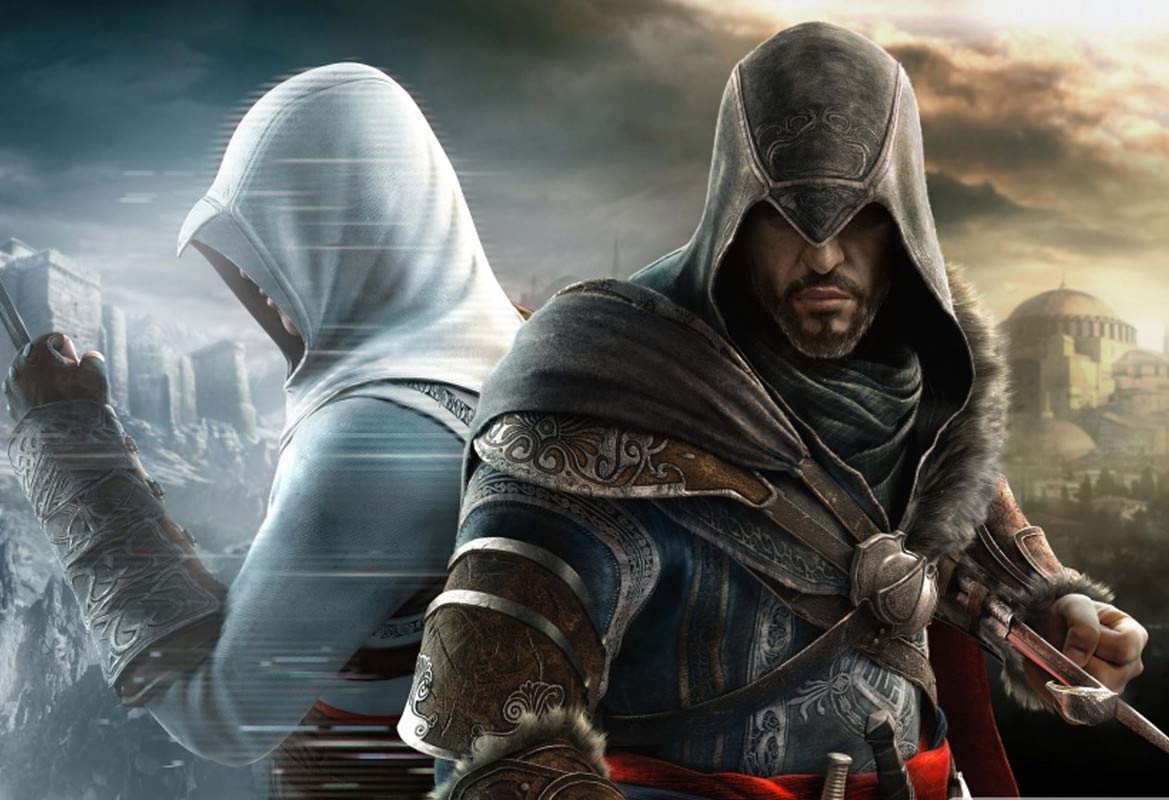 VVWV® Assassin's Creed Revelations Rolled Wall Poster (300 GSM Matte Paper, 18 X 12 Inch, Multicolour)