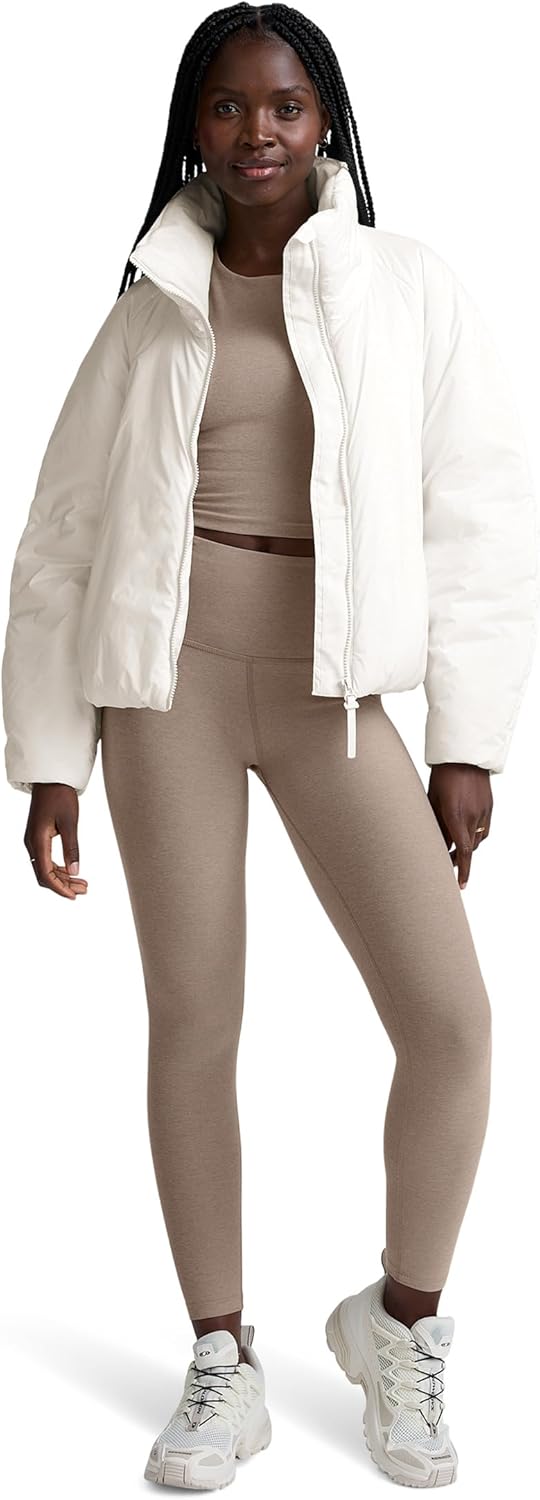 Beyond Yoga Women's Warm Up Puffer Jacket - Image 6