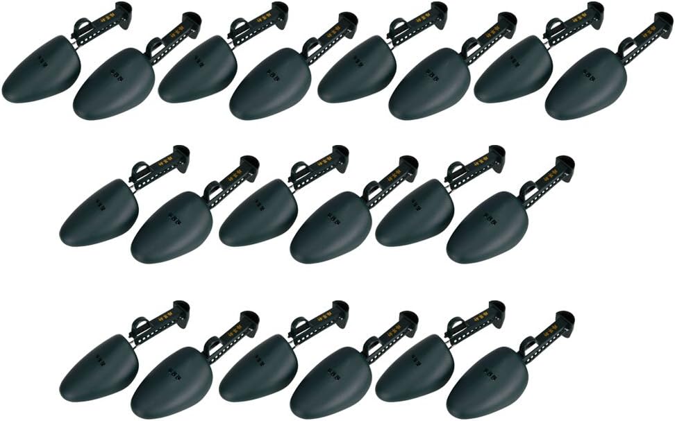 4 Pairs Practical Adjustable Keepers Support Stretcher Shoe Shapers Men Shoes Tree, sizes from 5.5-11.5 (4 Pairs)